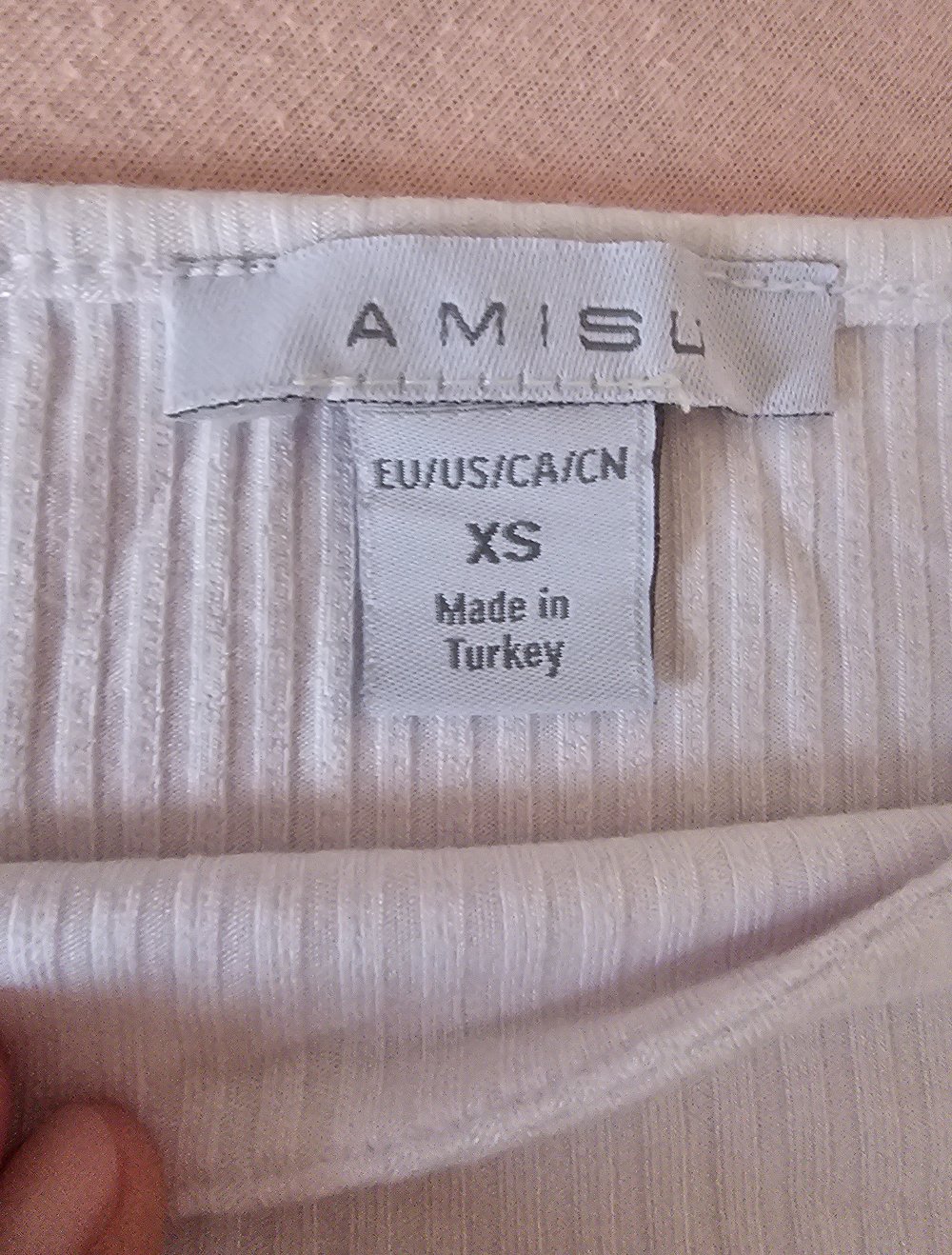 Sommer T-Shirt mit sexy Ausschnitt, Größe XS