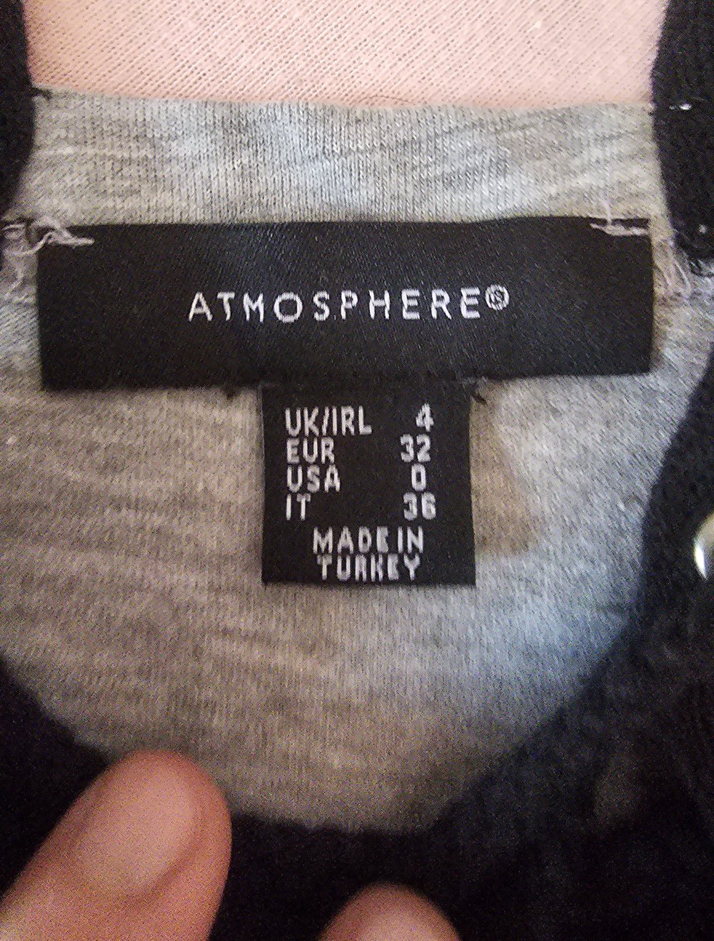 Sommer T-shirt/Top mit sexy Ausschnitt, Rock T-shirt/Top, Größe 32