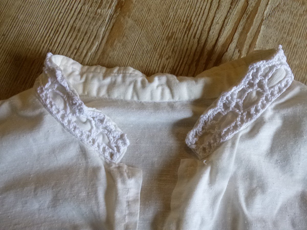  Bolero Jäckchen weiß-creme Langarm mit Spitze