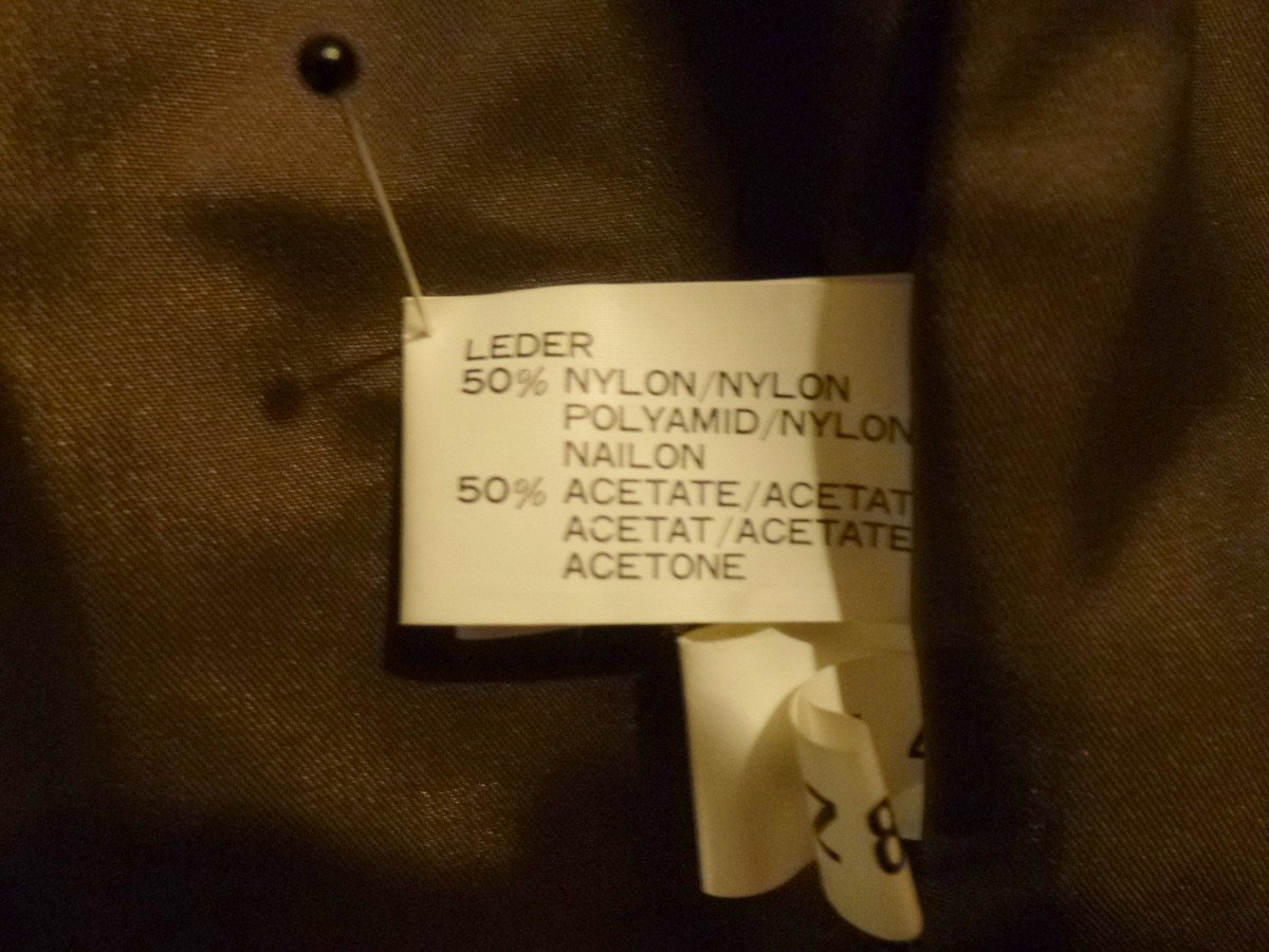  Berto Lucci Creazione Echtleder-Weste braun Gr. 48