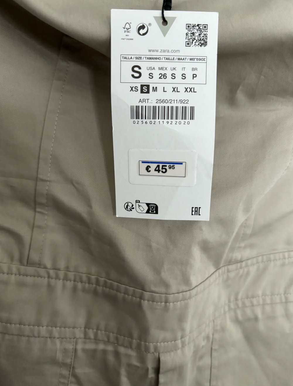 Zara cargo jumpsuit einteiler