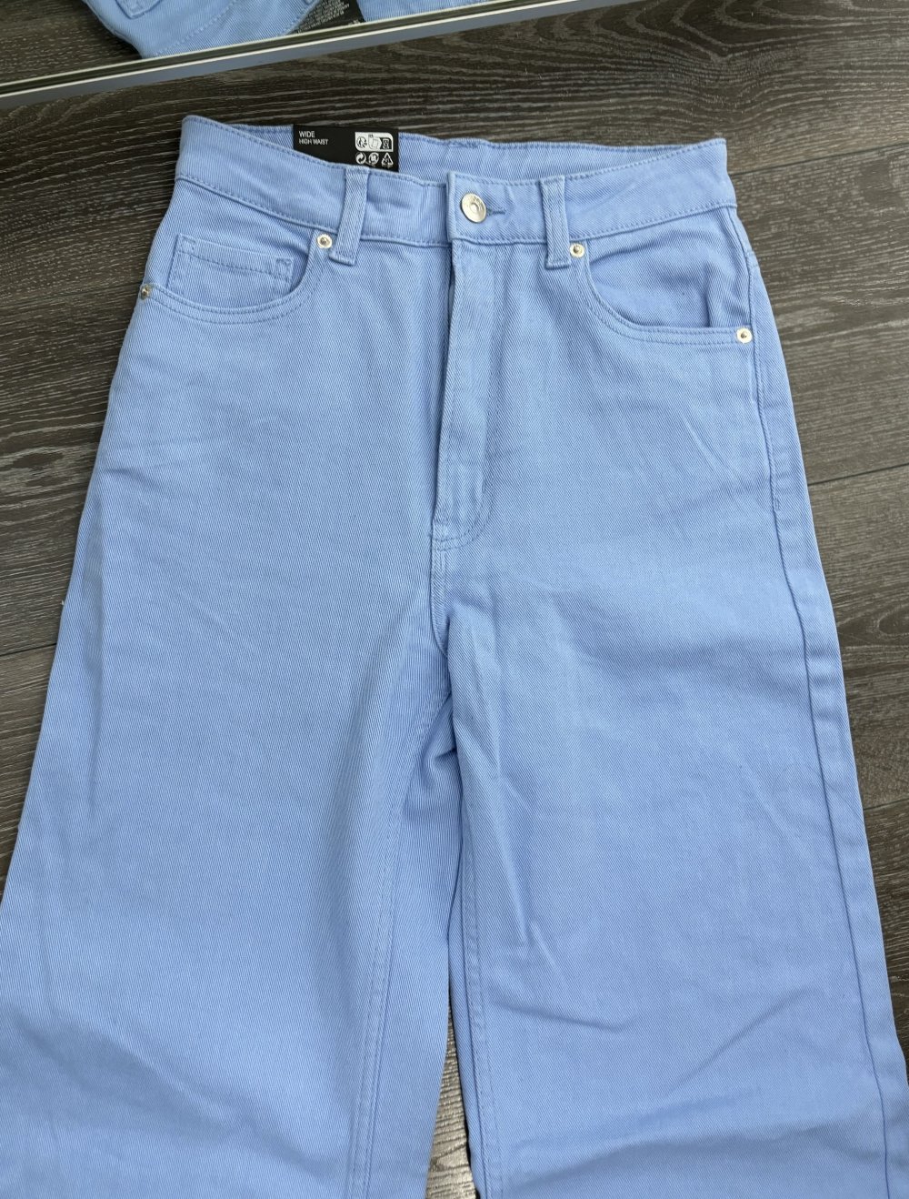 Jeans Hose weites Bein H&M