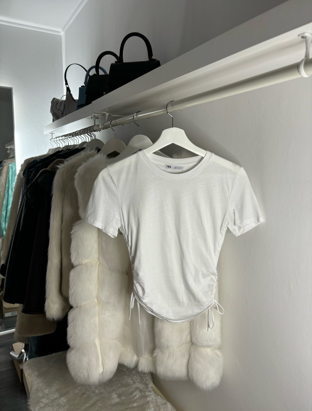 Zara Basic Oberteil T-Shirt