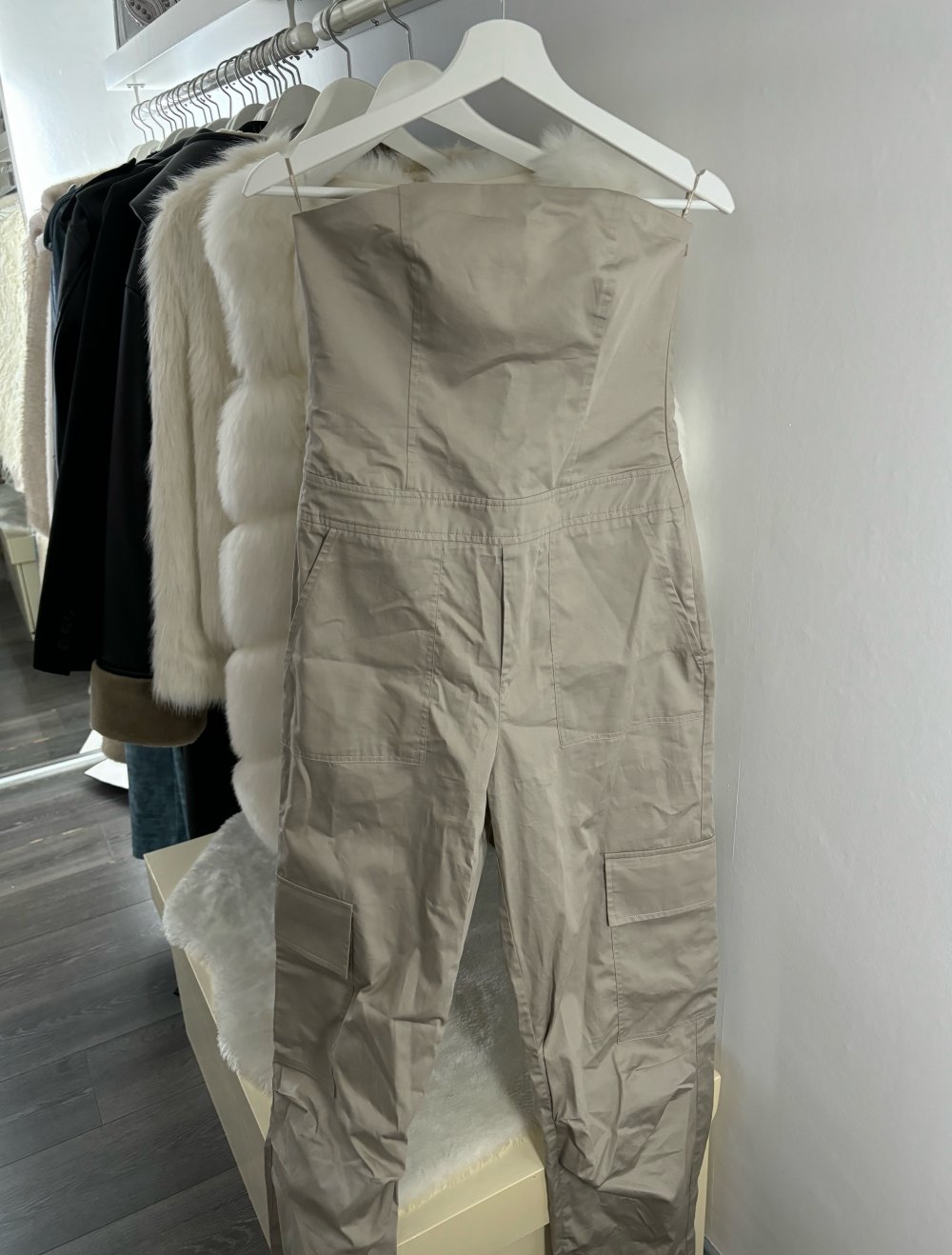 Zara cargo jumpsuit einteiler