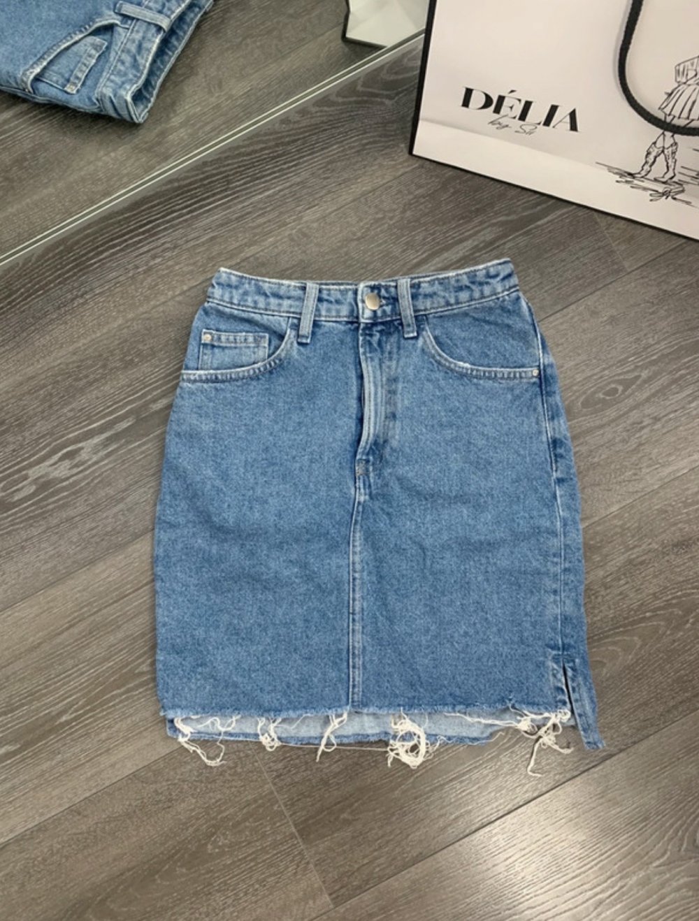 Jeansrock Rock H&M denim skirt