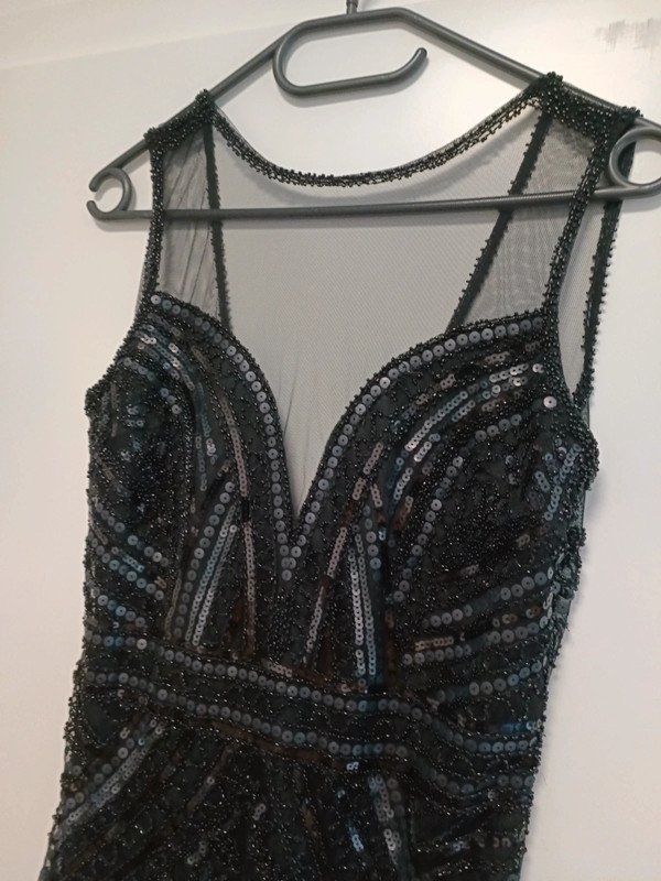 Cocktail Kleid Gr xl schwarz