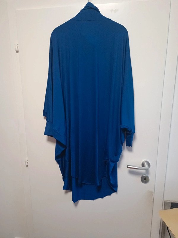 Fledermaus Kleid blau Gr. M