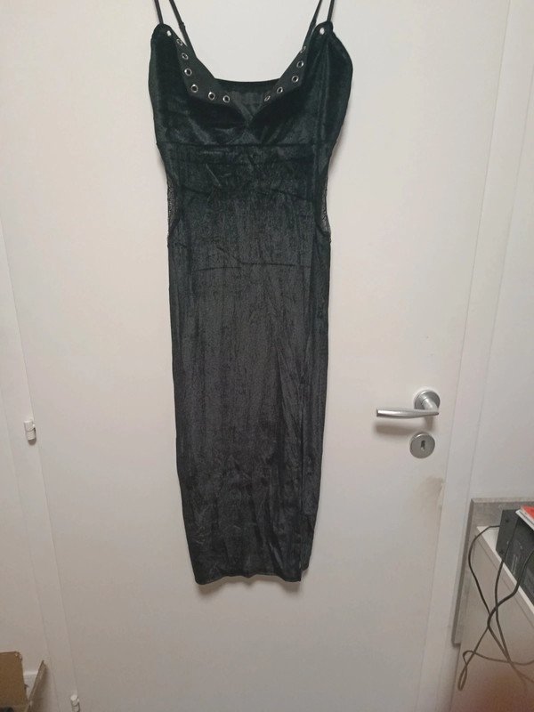 Kleid und Bolero schwarz Gr. L