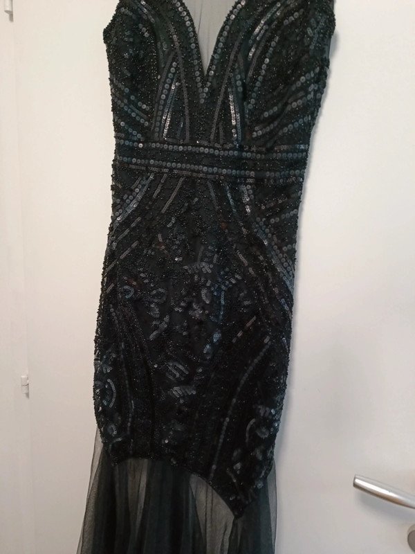 Cocktail Kleid Gr xl schwarz