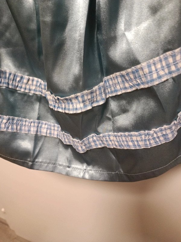 Dirndl Trachtenkleid blau kariert Gr. 36