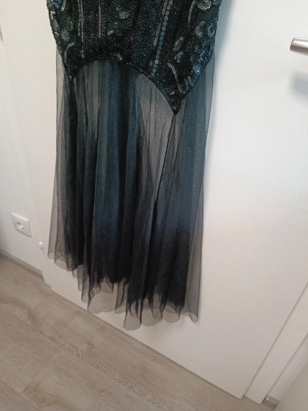 Cocktail Kleid Gr xl schwarz