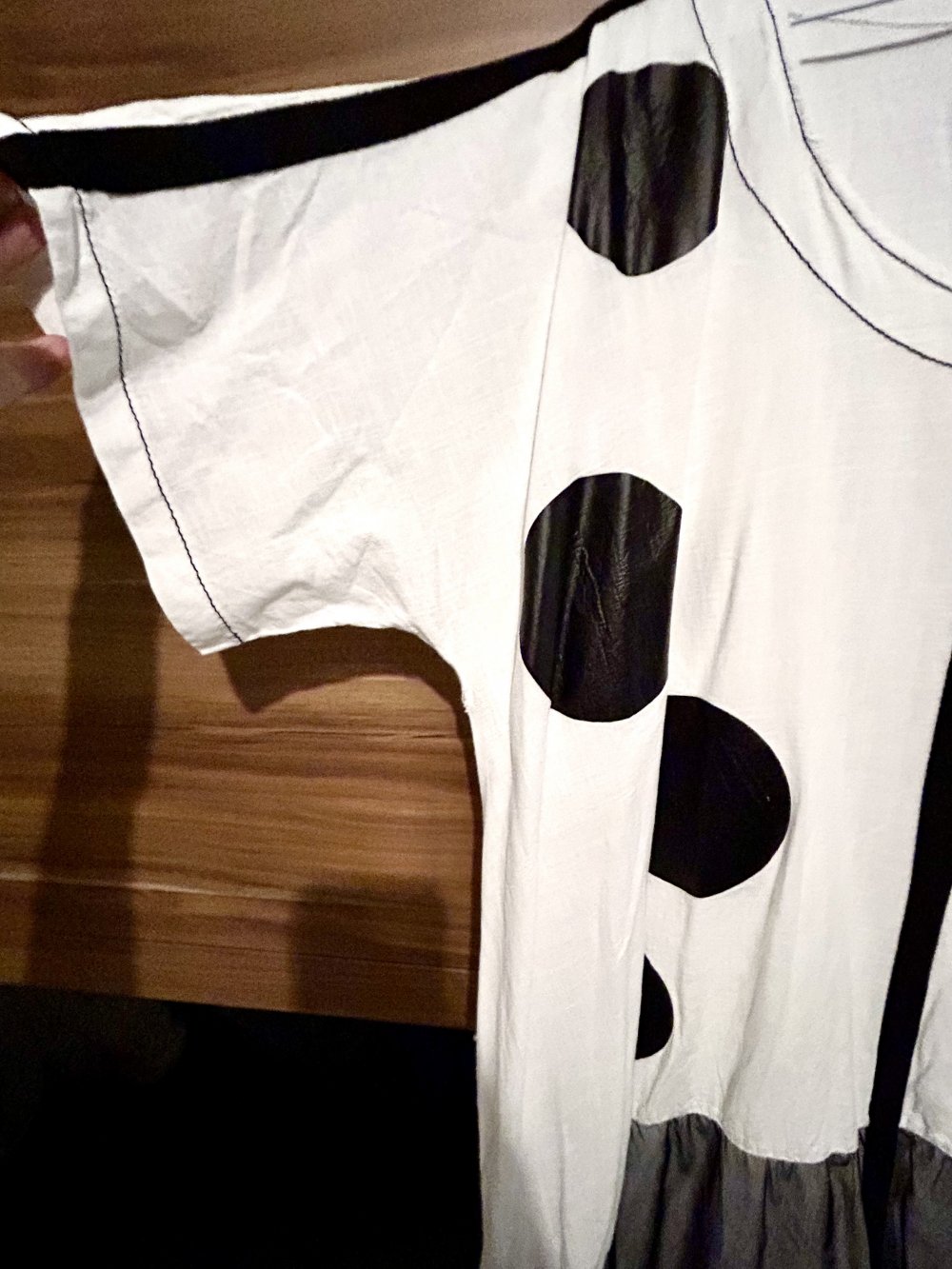 Designer   Sommerkleid  aus 100  Baumwolle/Lein