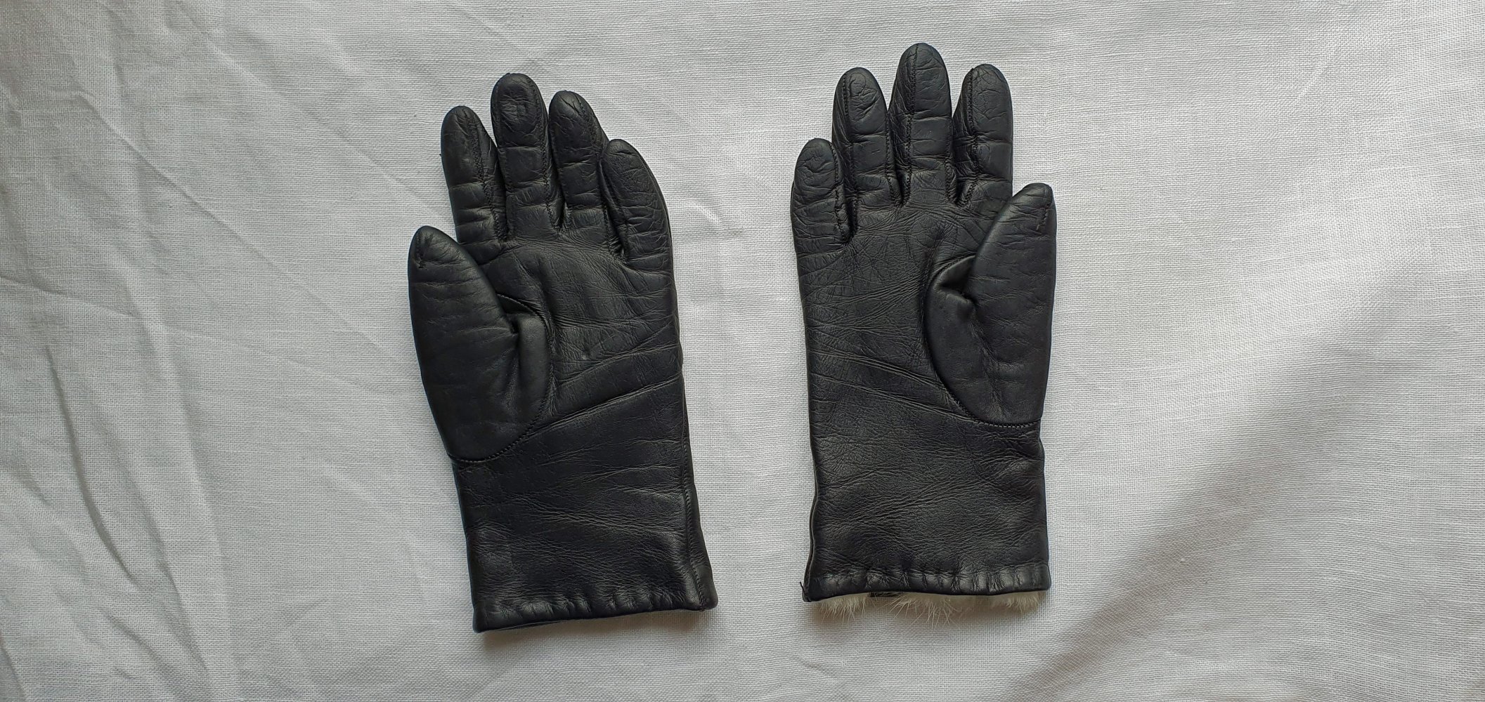 weicher Lederhandschuh, gefüttert