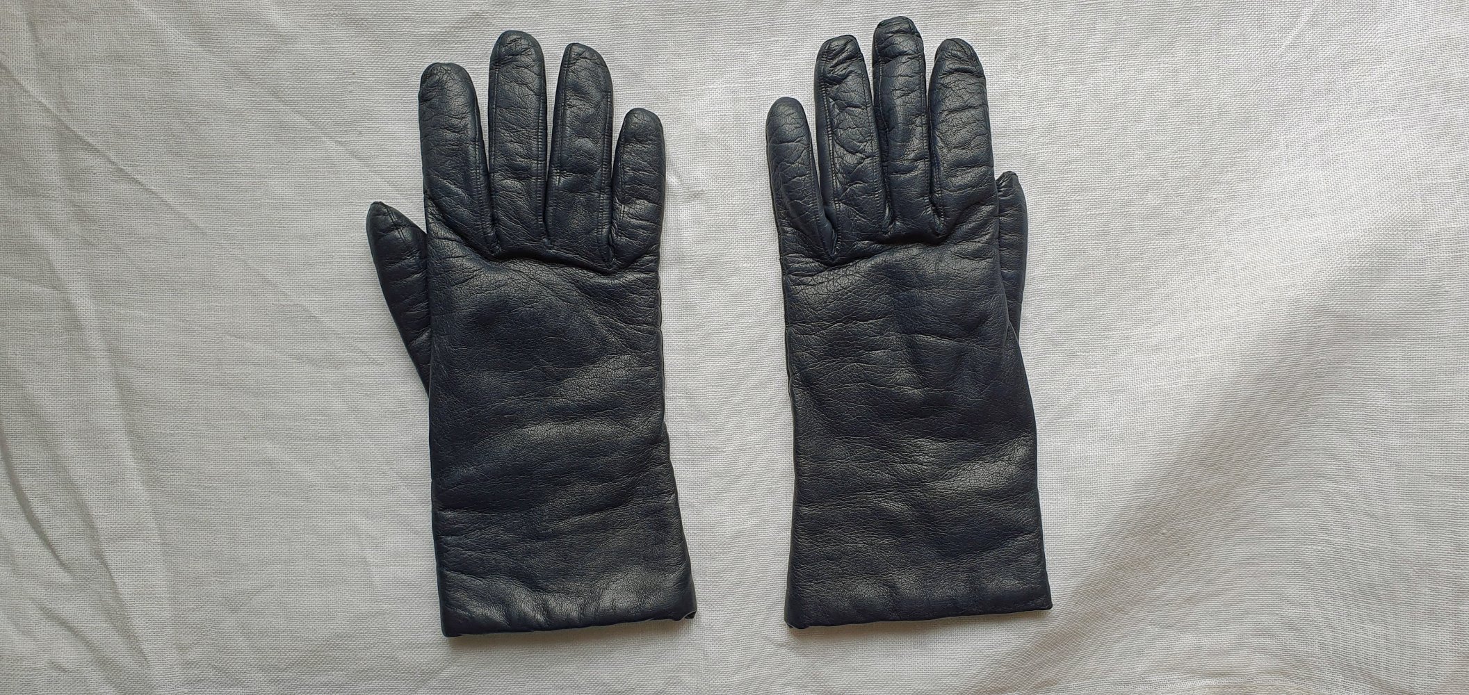 Damenlederhandschuhe, gefüttert