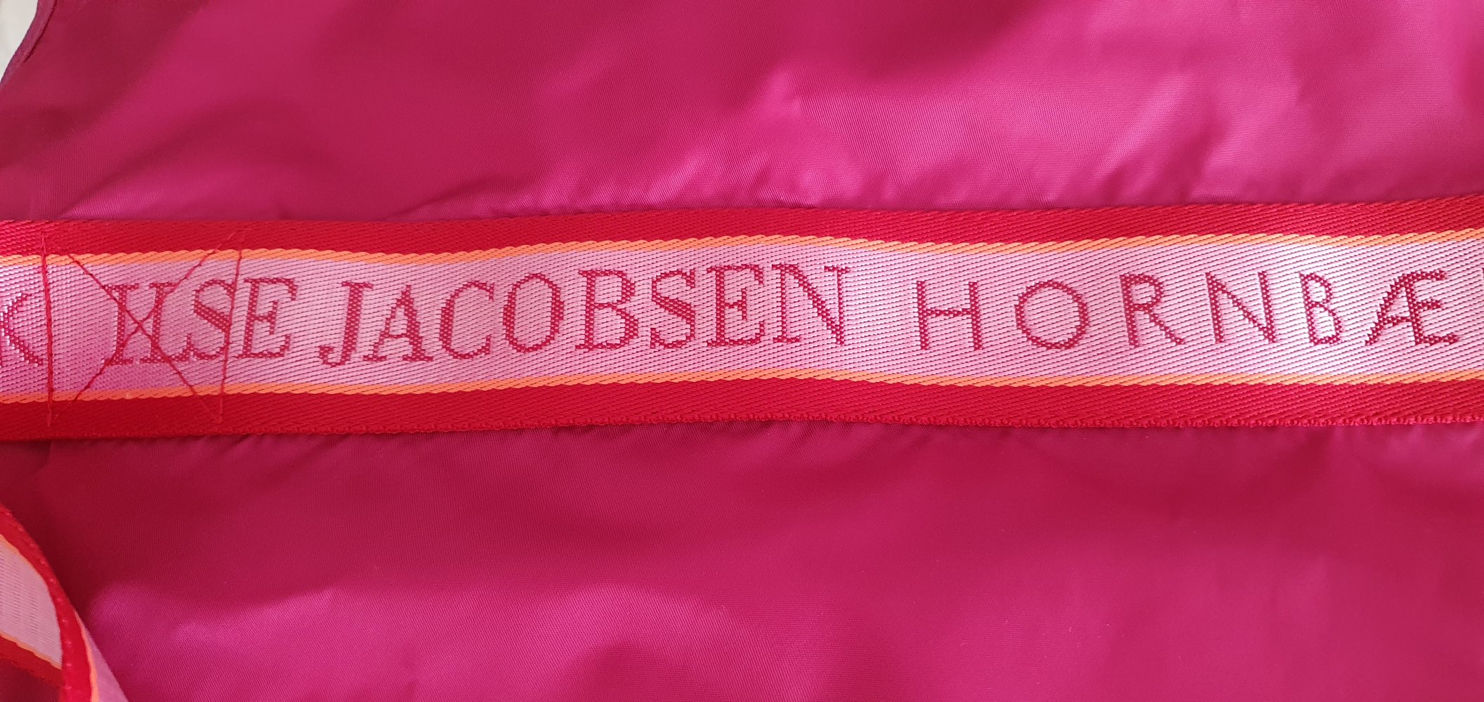 pinke Schultertasche/Shopper