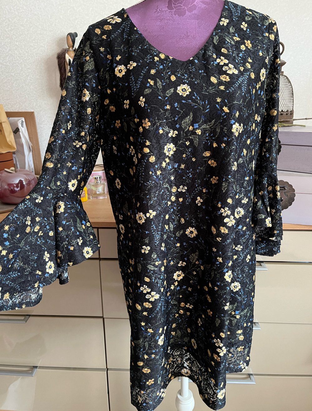 Neuwertiges Traumhaftes - Midikleid-- Kleid -  Sweet Miss - Gr L