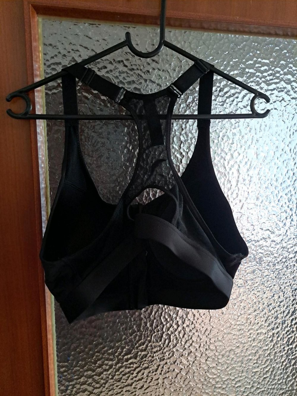 bh mit reissverschluss schwarz gr. L