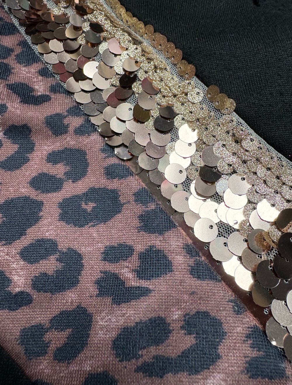 Sweatshirt mit Pailletten