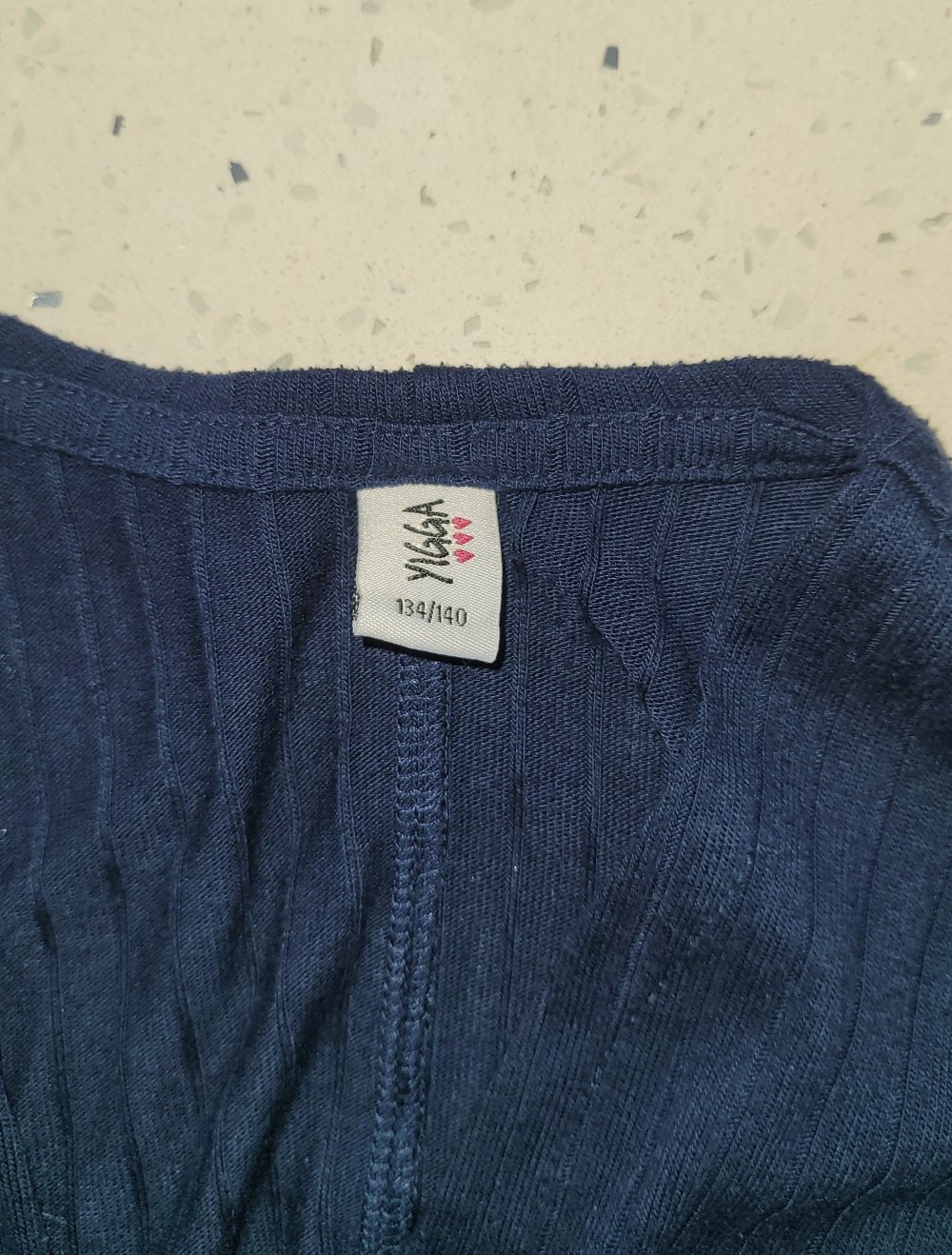 134/140 #Mädchen #Strickjacke #Pullover #blau #Jäckchen