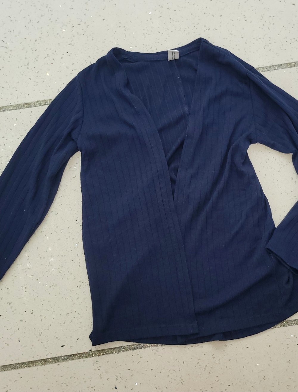 134/140 #Mädchen #Strickjacke #Pullover #blau #Jäckchen