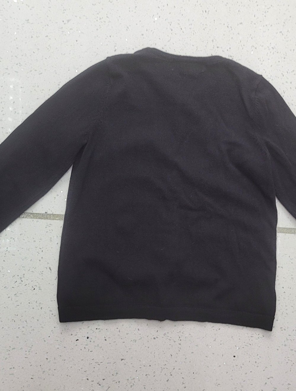 134/140 #Mädchen #Strickjacke #Pulli  #schwarz