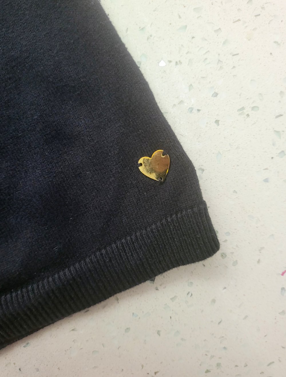 134/140 #Mädchen #Strickjacke #Pulli  #schwarz