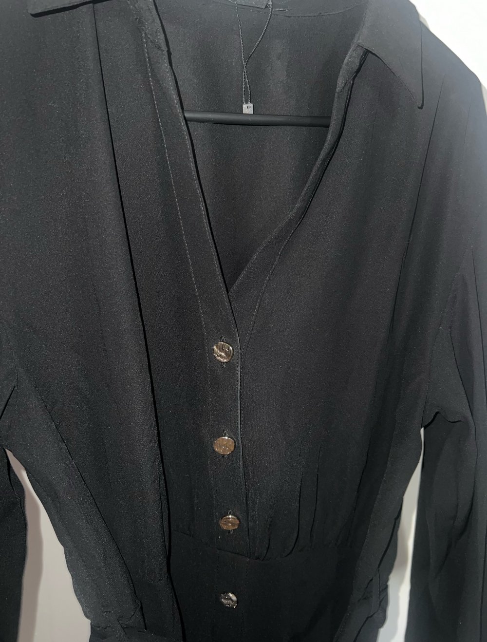 Blusenkleid mit Gürtel