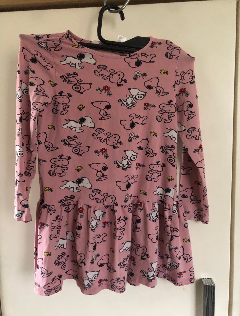 Gr 128 Kleid Snoopy