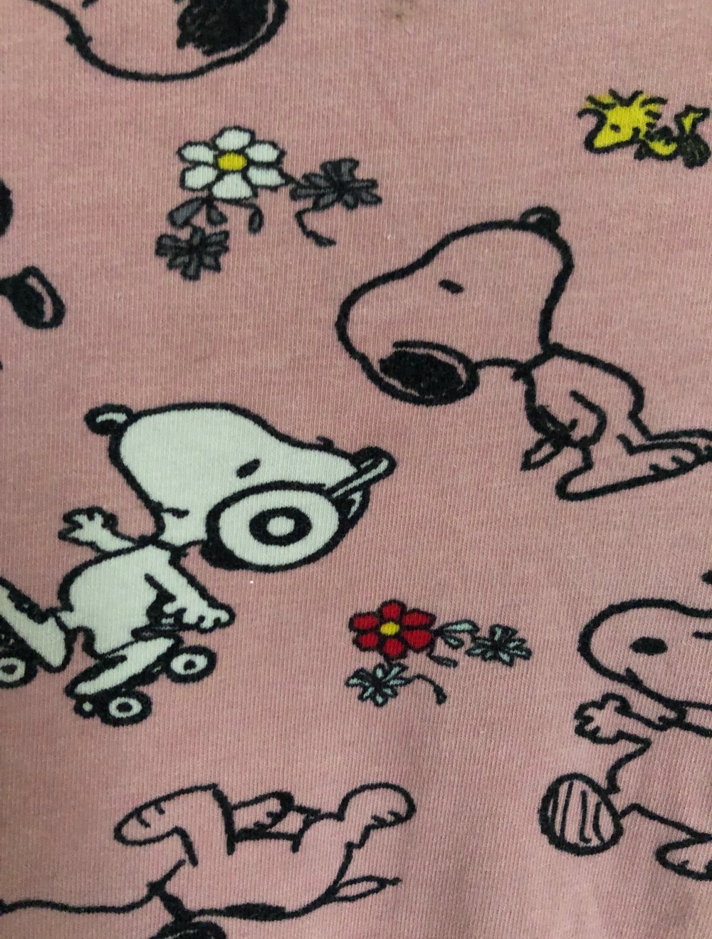 Gr 128 Kleid Snoopy