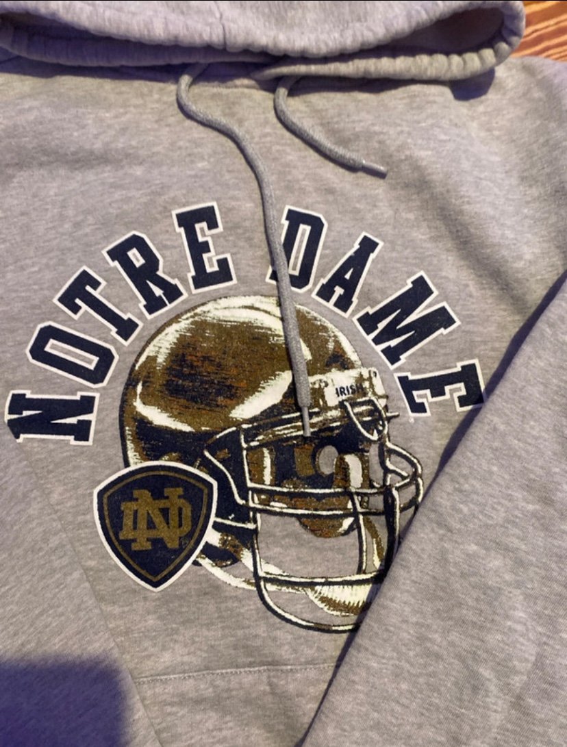 Seltener Notre Dame Adidas Pulli