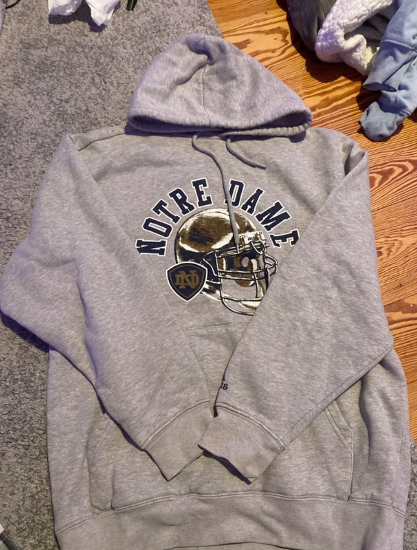 Seltener Notre Dame Adidas Pulli
