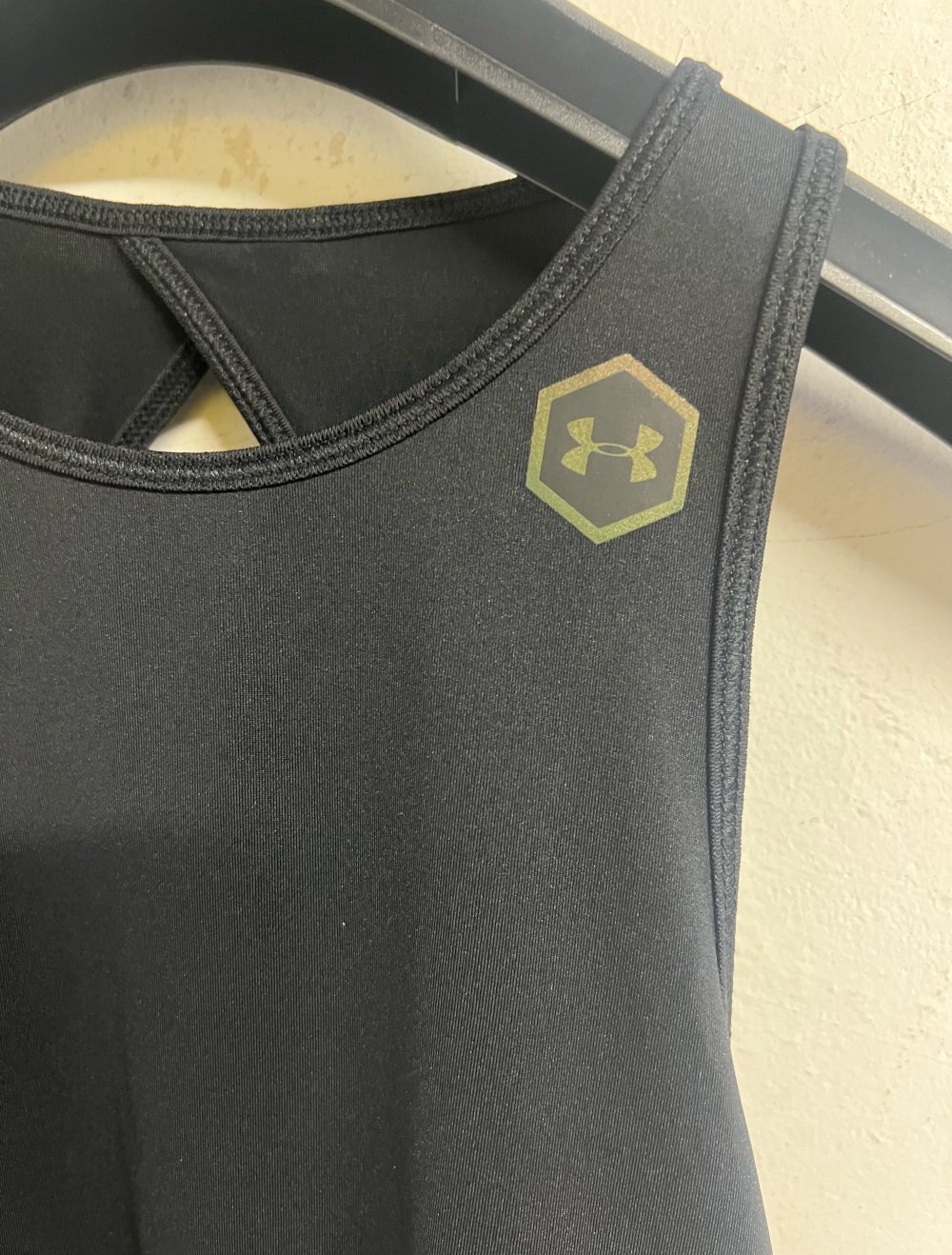 Under armour rush fitted jersey shirt tank top t-shirt Gr. Xl