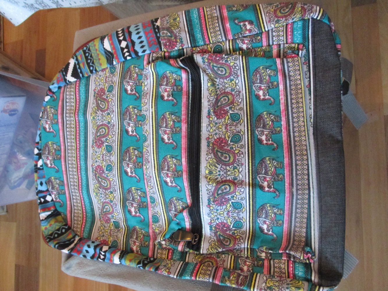 neuer rucksack mit elefanten mustern zu verkaufen 