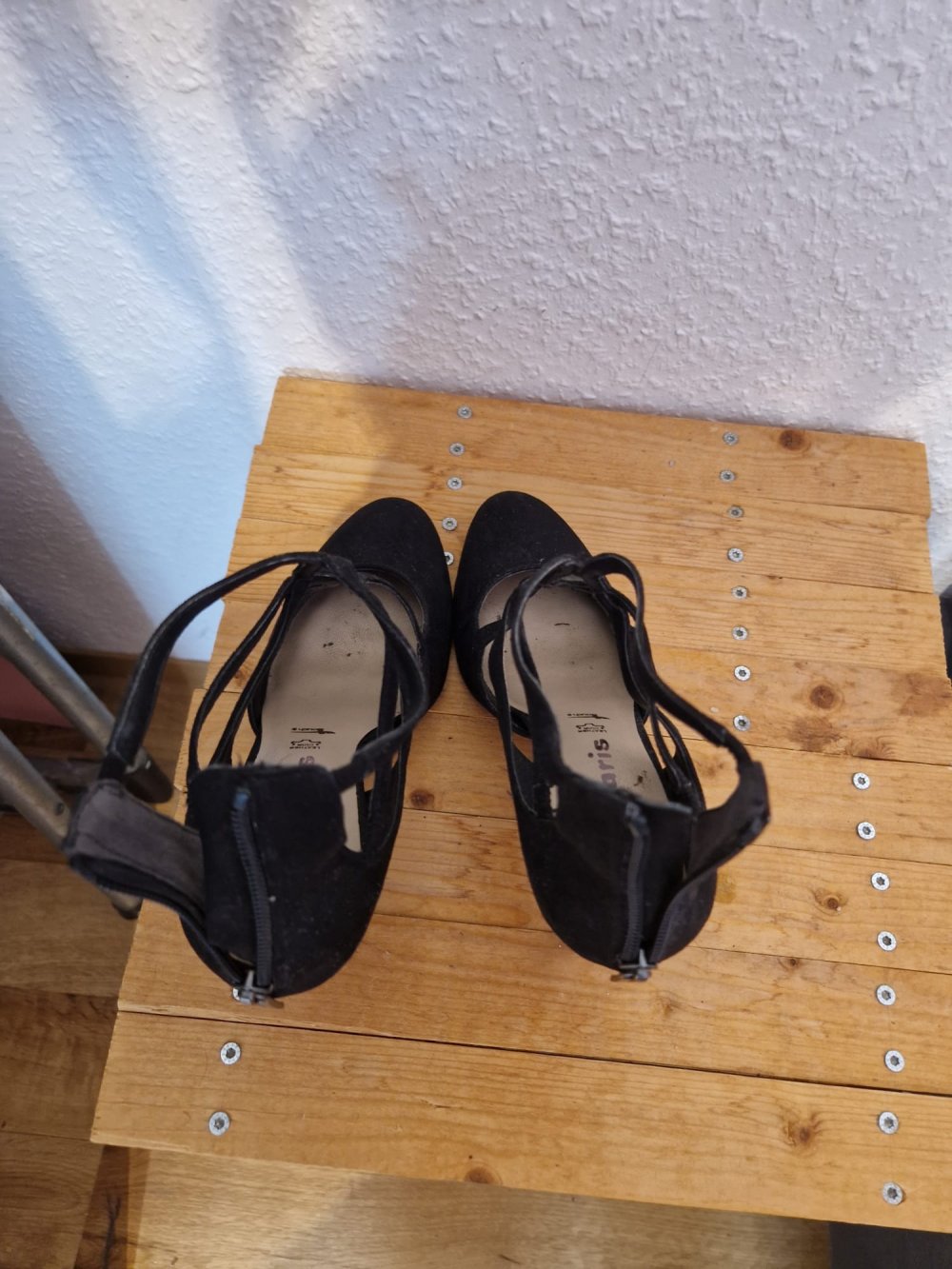 schwarze HighHeels