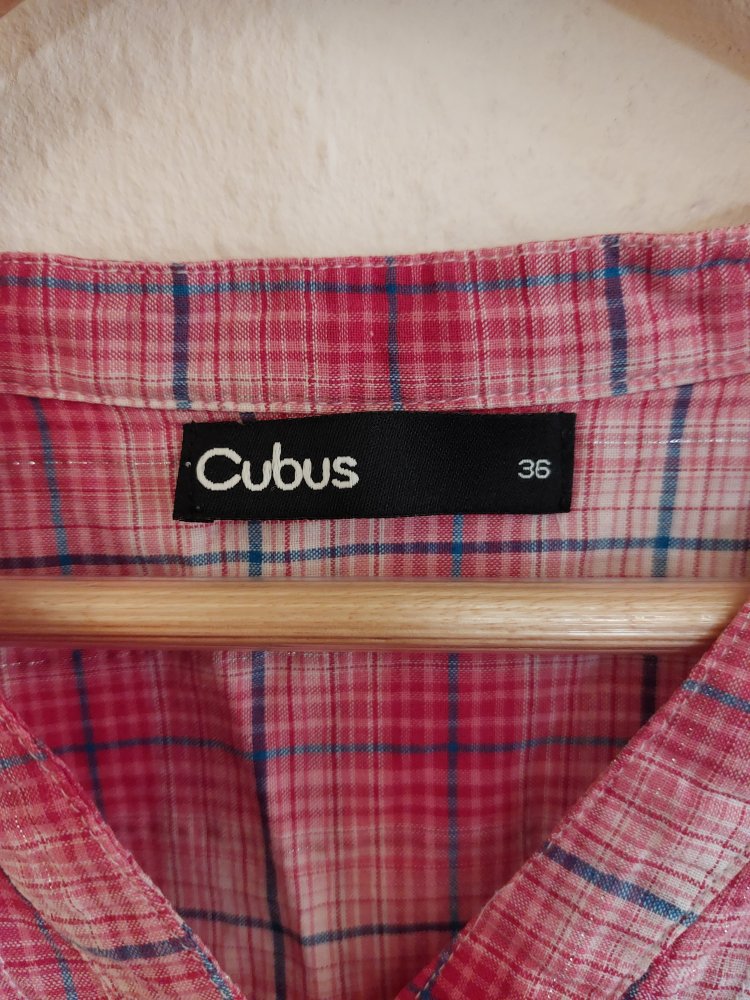 Kariertes Hemd Cubus Gr. 36