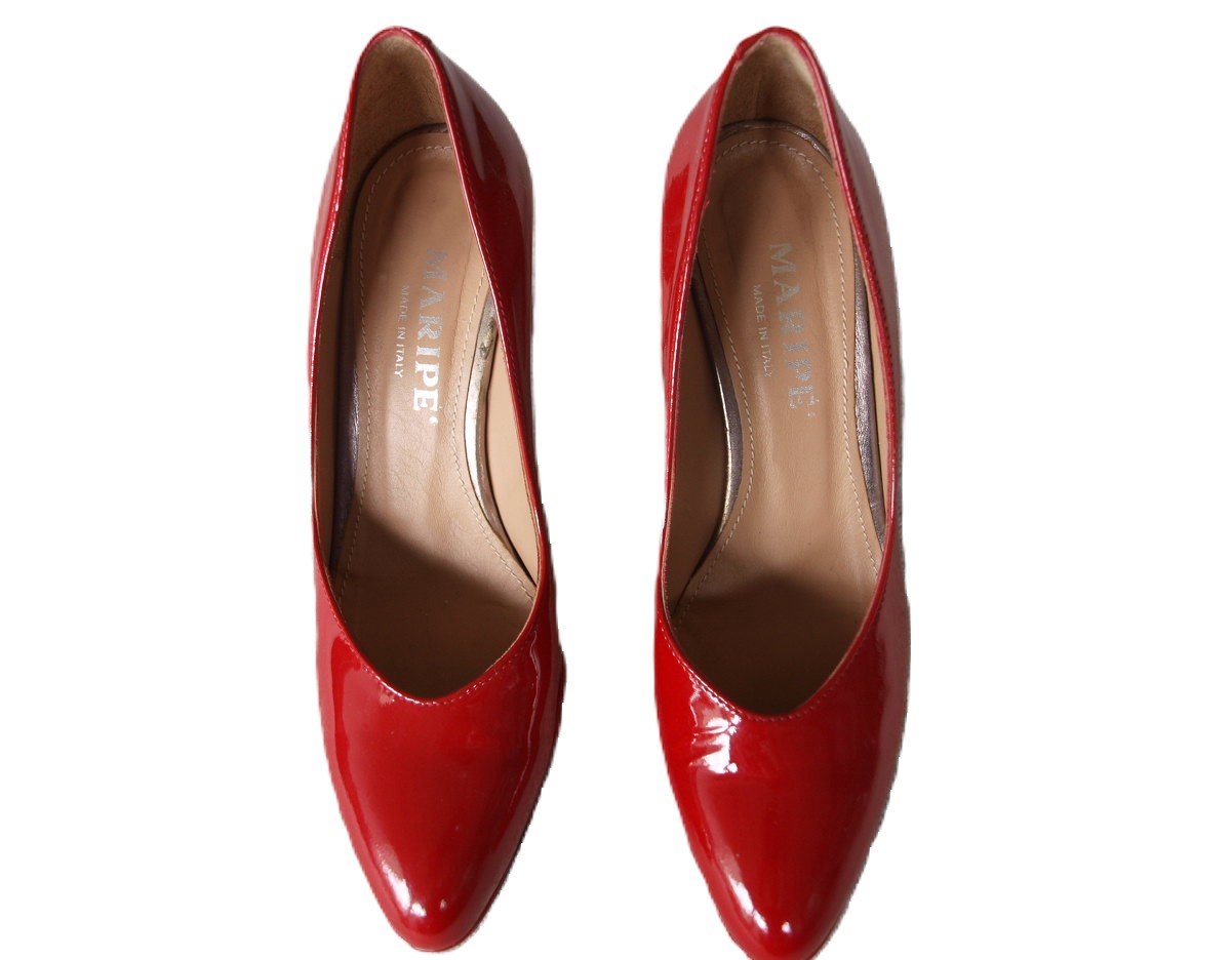 Maripe HighHeels Lackleder rot Gr. 37,5 