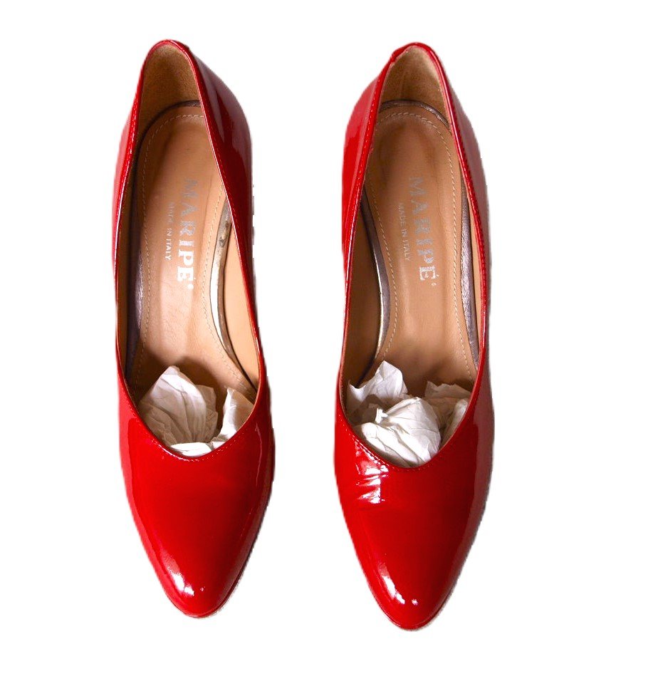 Maripe HighHeels Lackleder rot Gr. 37,5 