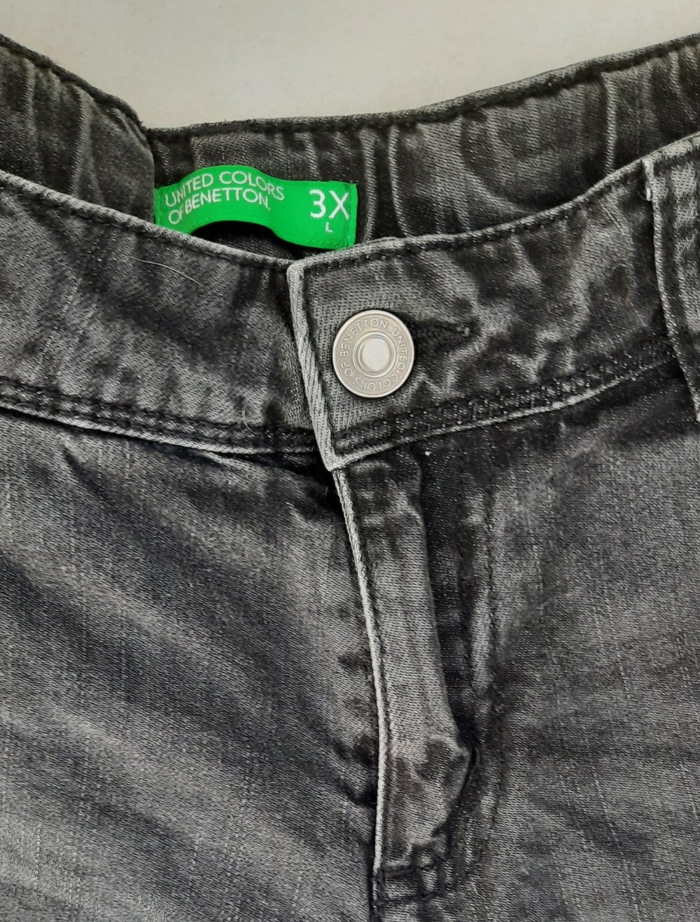 graue Shorts kurze Hose Gr.XS 164/170 Bund verstellbar