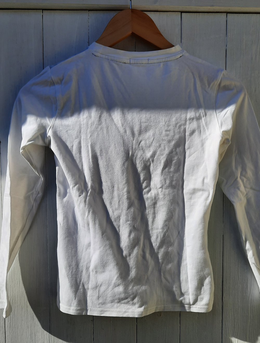 elegantes Weisses Langarmshirt Gr.158/164 Heach Dolls