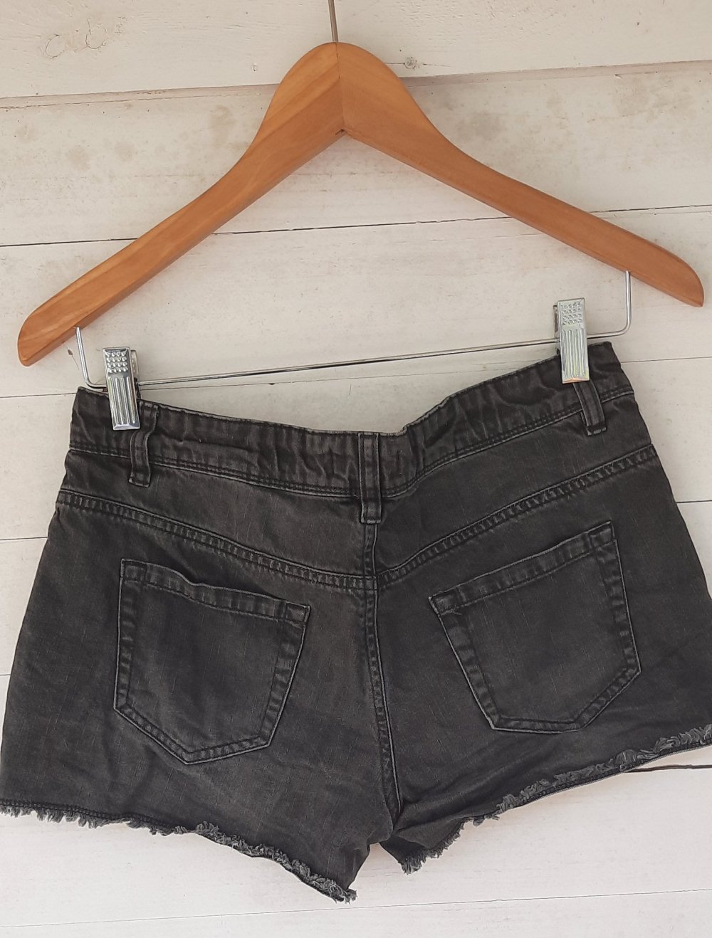 graue Shorts kurze Hose Gr.XS 164/170 Bund verstellbar