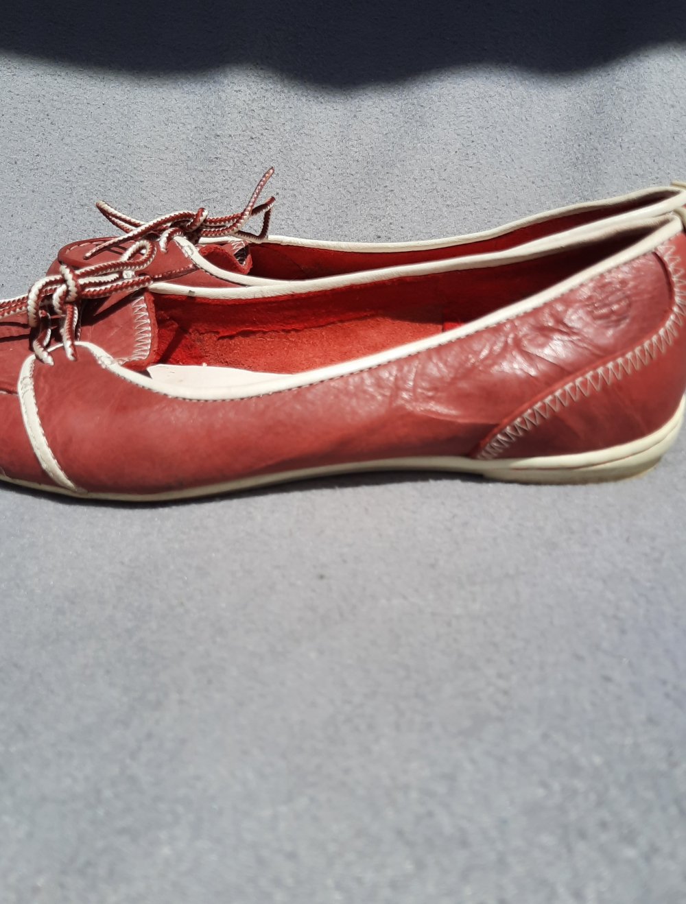 Ballerinas Gr.36 Timberland rot top Zustand
