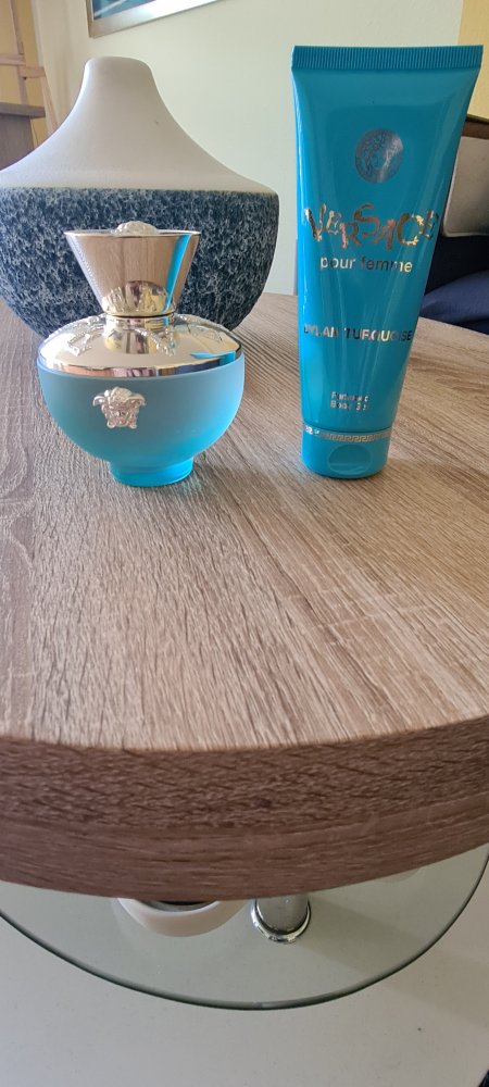 EdT und Bodygel Versace pour femme - Dylan Turquoise