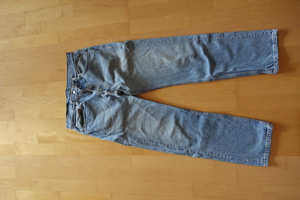 Original Levi's 501 33 30 Hell Blau