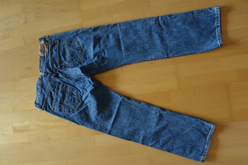 Original Levi's 501 35 30 Blau