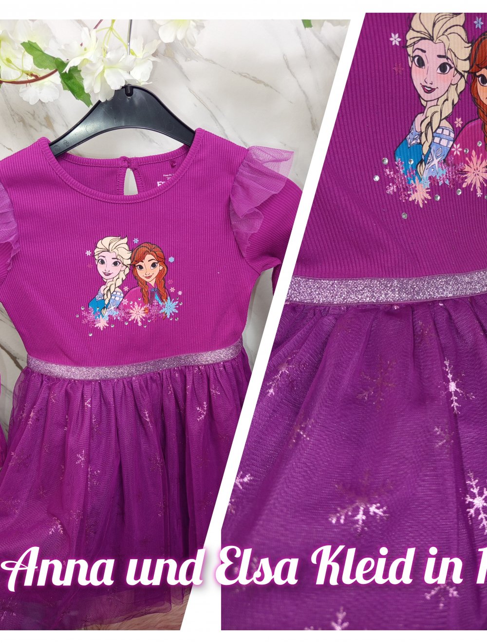 Anna und Elsa Kleid