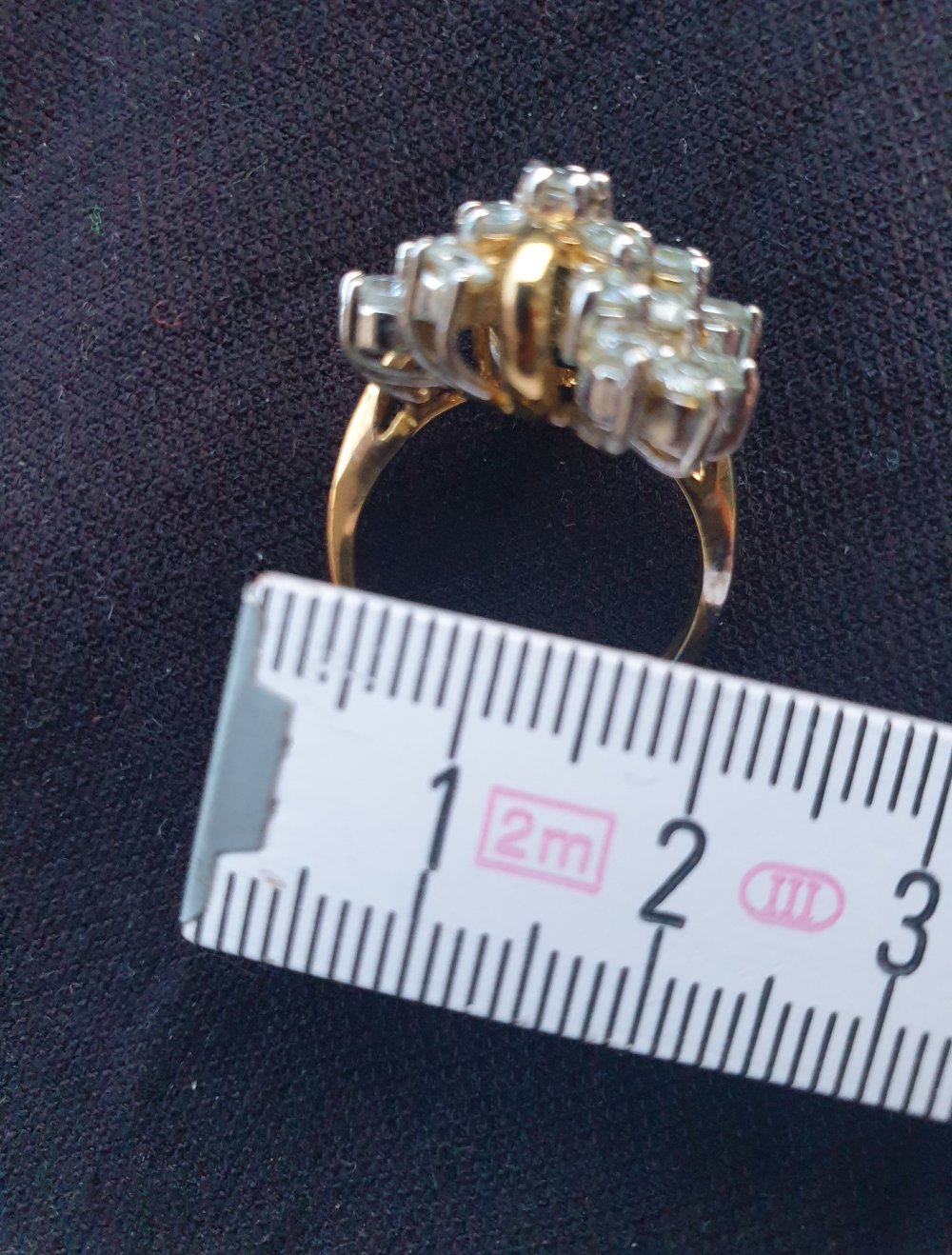 Damen Ring mit Zirkonias
