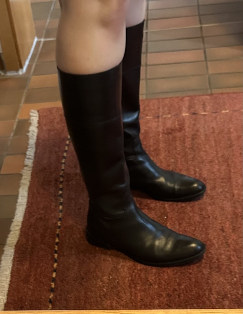 Lederstiefel Klassische Reiterstiefel