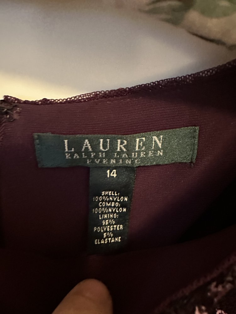 Ralph Lauren Kleid mit Pailletten