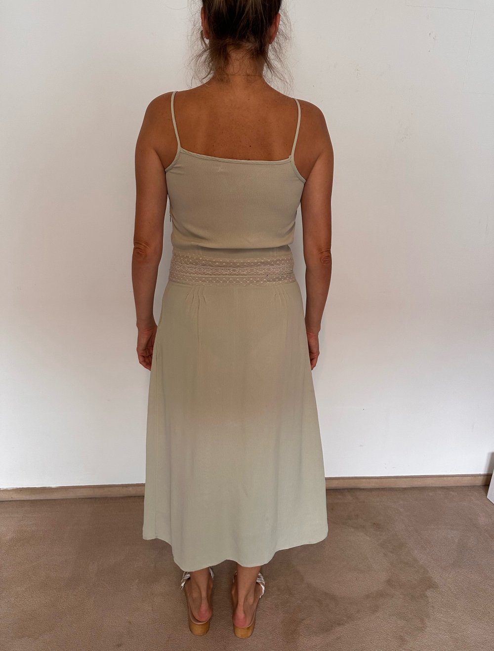 Kleid mit Spitze Gr. S