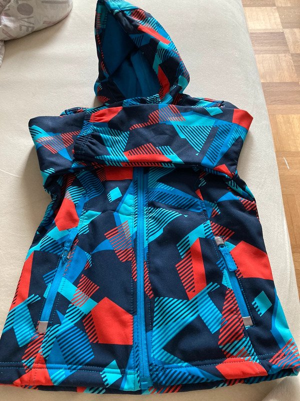 Neu Kinder Jungen Jacke wasserdicht Größe 110